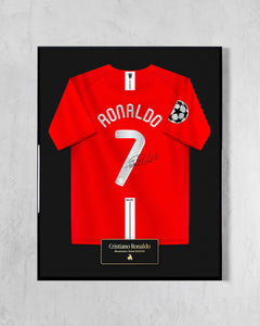 Manchester United 2007/08 Local - Diseño Jersey