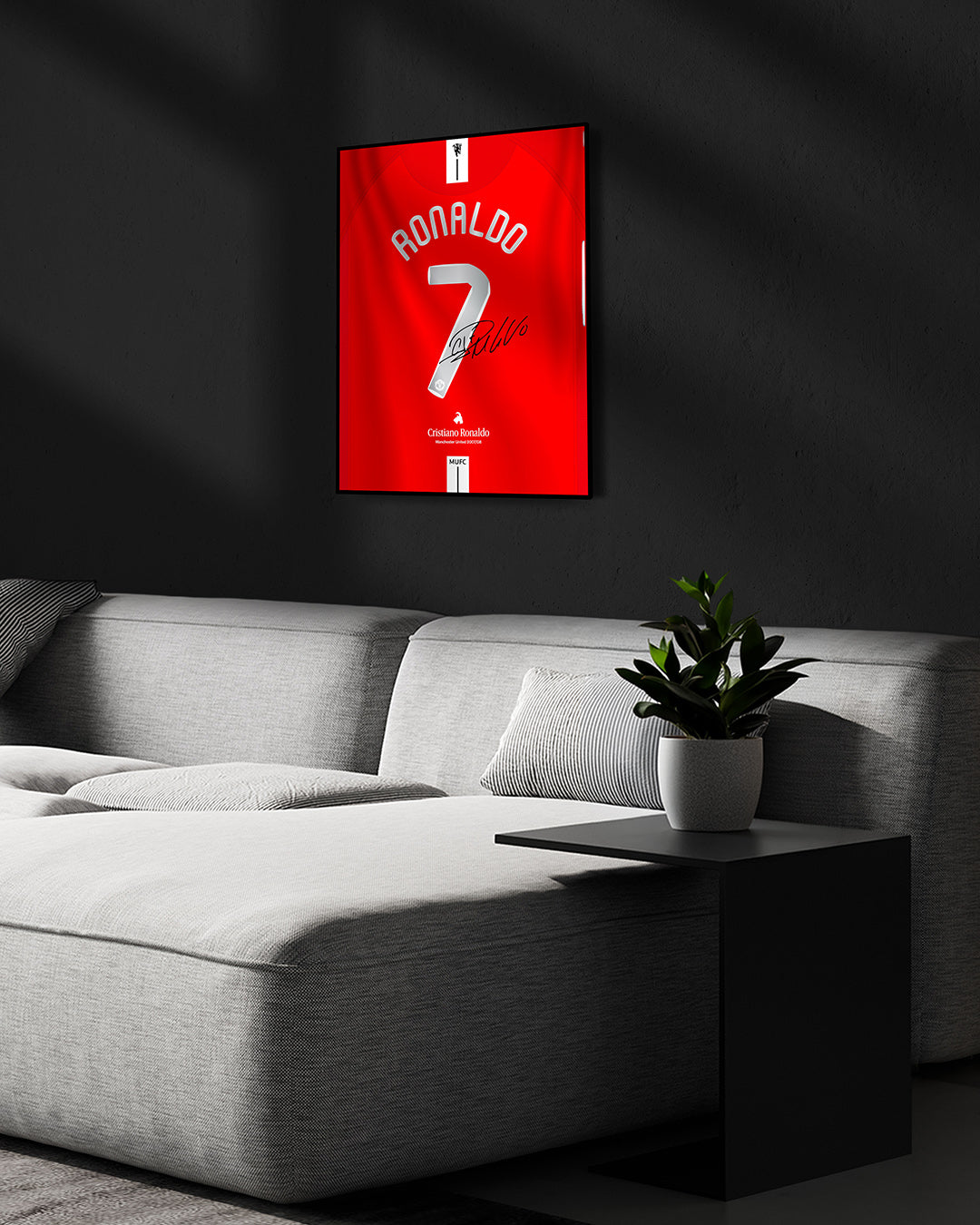 Manchester United 2007/08 Local - Diseño Dorsal