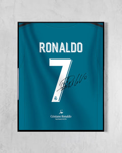 Real Madrid 2017/18 Tercera - Diseño Dorsal