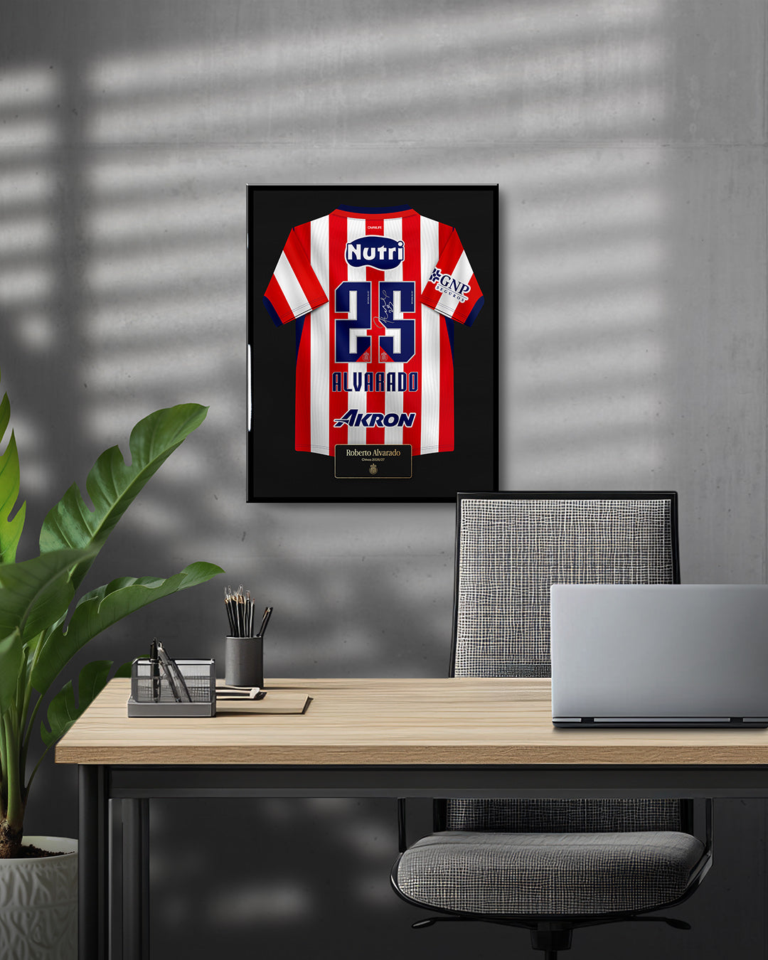 Cuadro Chivas 2026/27 Local - Diseño Jersey R. Alvarado #25