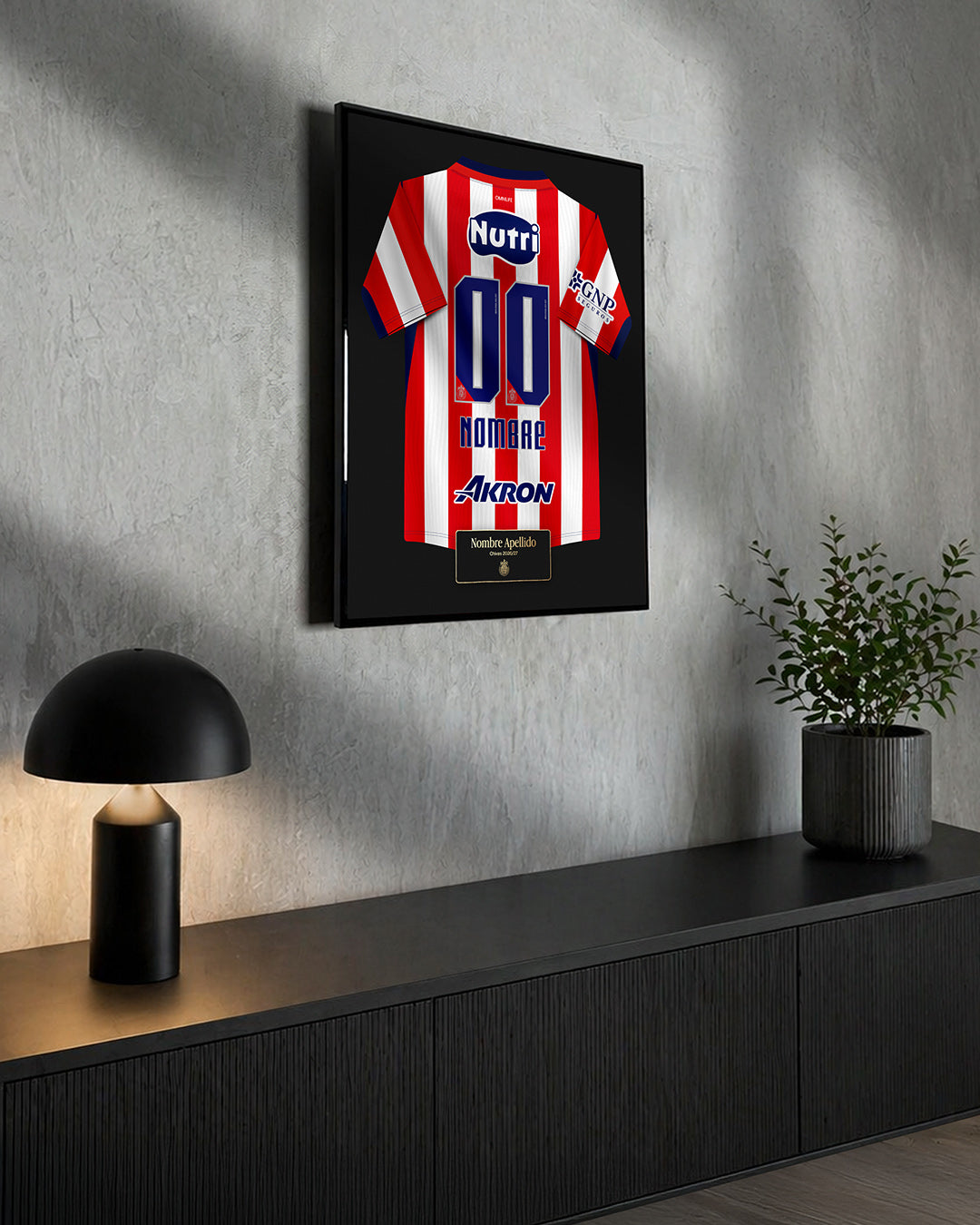 Cuadro Chivas 2026/27 Local - Diseño Jersey Personalizado