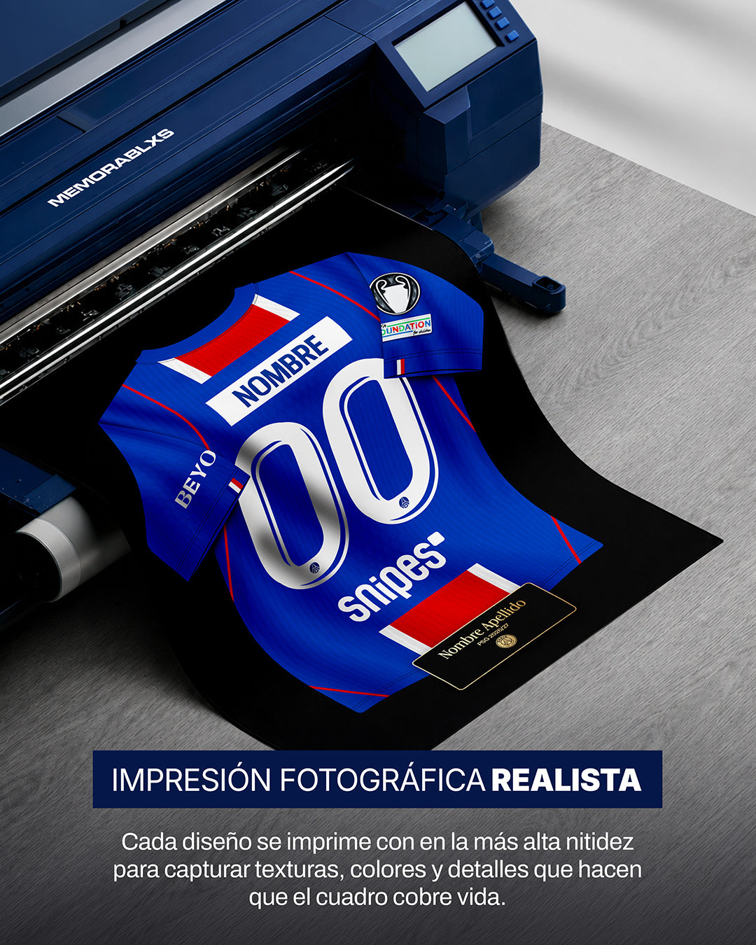 Cuadro PSG 2026/27 Local - Diseño Jersey Personalizado