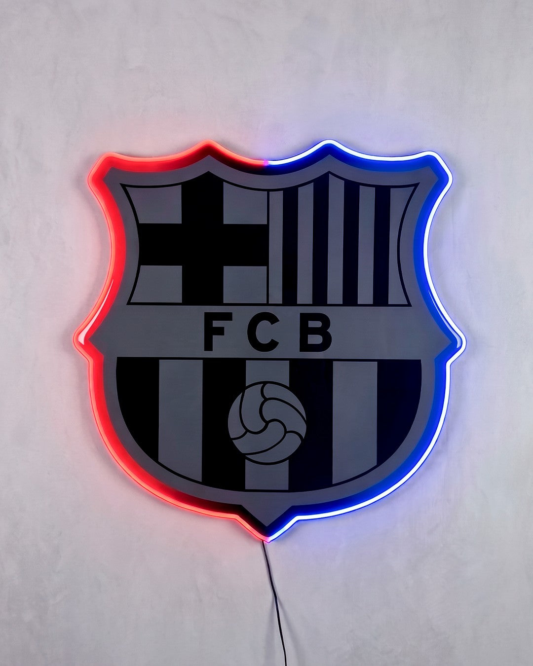Escudo FC Barcelona Gris