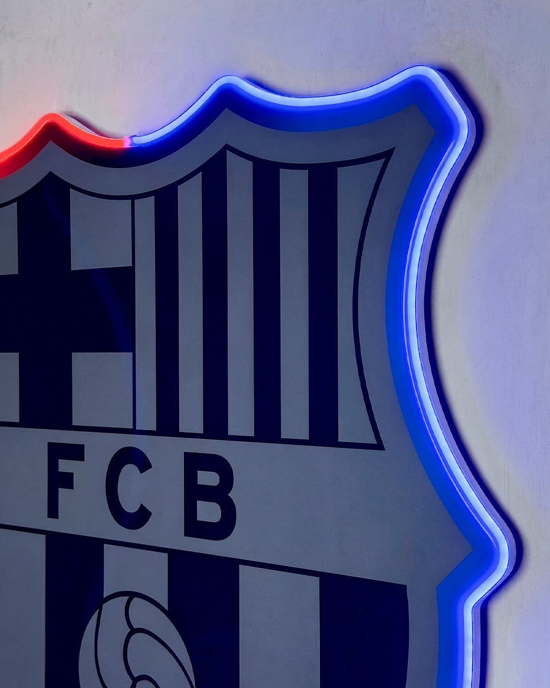 Escudo FC Barcelona Gris