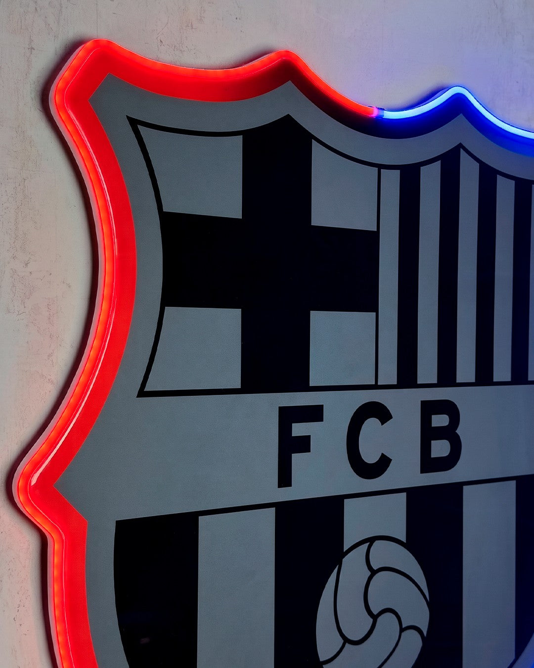 Escudo FC Barcelona Gris
