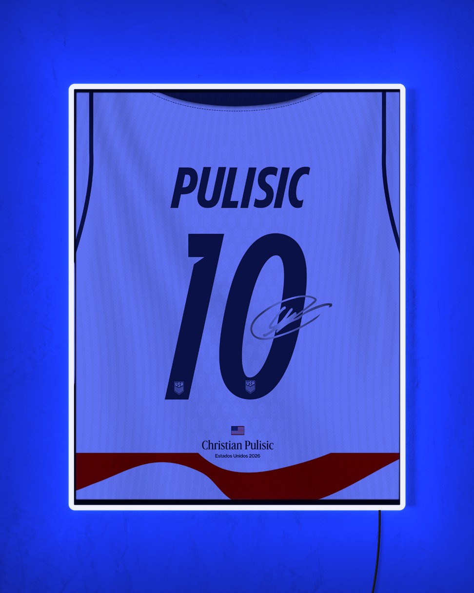 Estados Unidos 2026 Local - Diseño Dorsal con LED azul encendido de noche