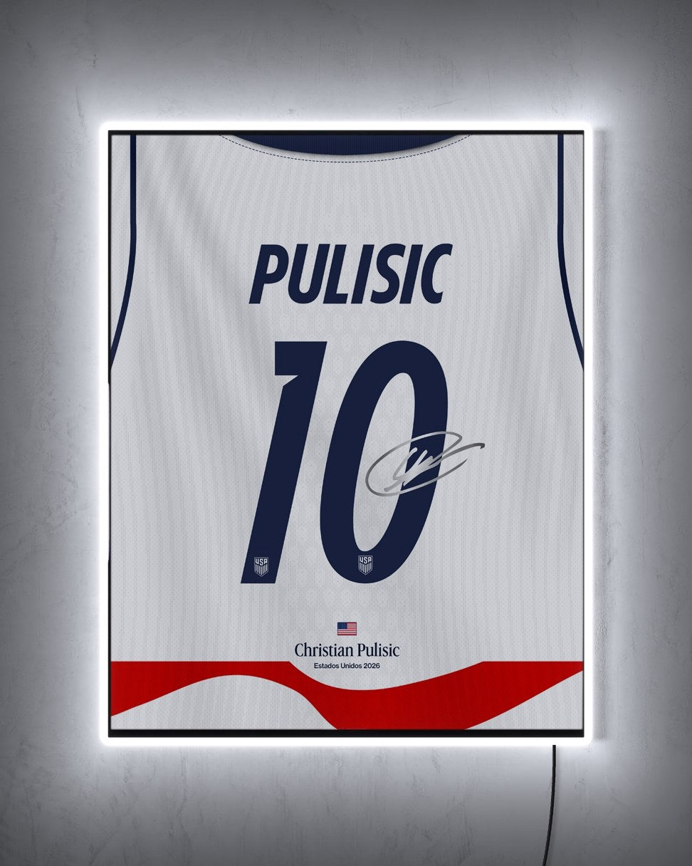 Estados Unidos 2026 Local - Diseño Dorsal con LED blanco encendido de noche