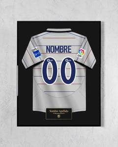 FC Barcelona 2003/04 Visitante - Diseño Jersey / Personalizado