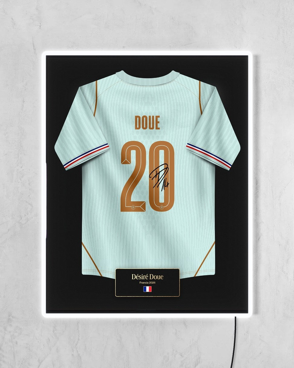 Francia 2026 Visitante - Diseño Jersey con LED blanco encendido