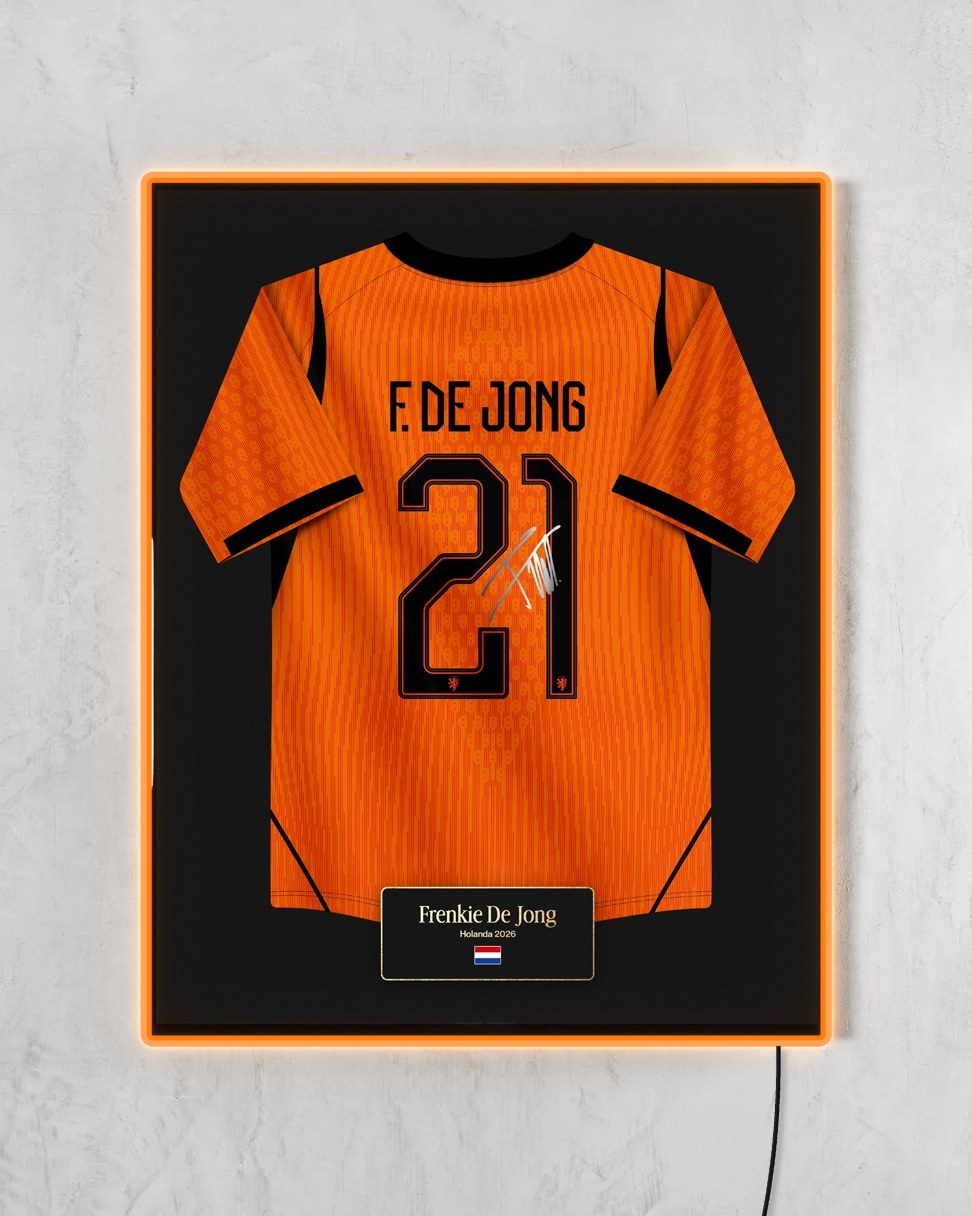 Holanda 2026 Local - Diseño Jersey con LED naranja encendido