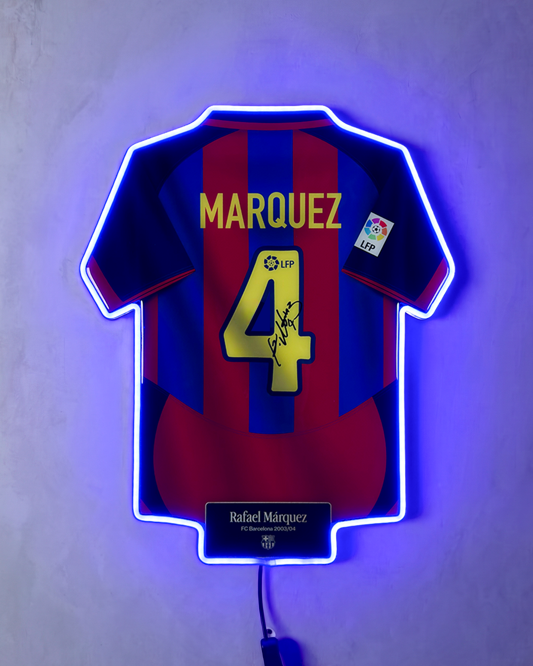 FC Barcelona 2003/04 Local - Jersey LED