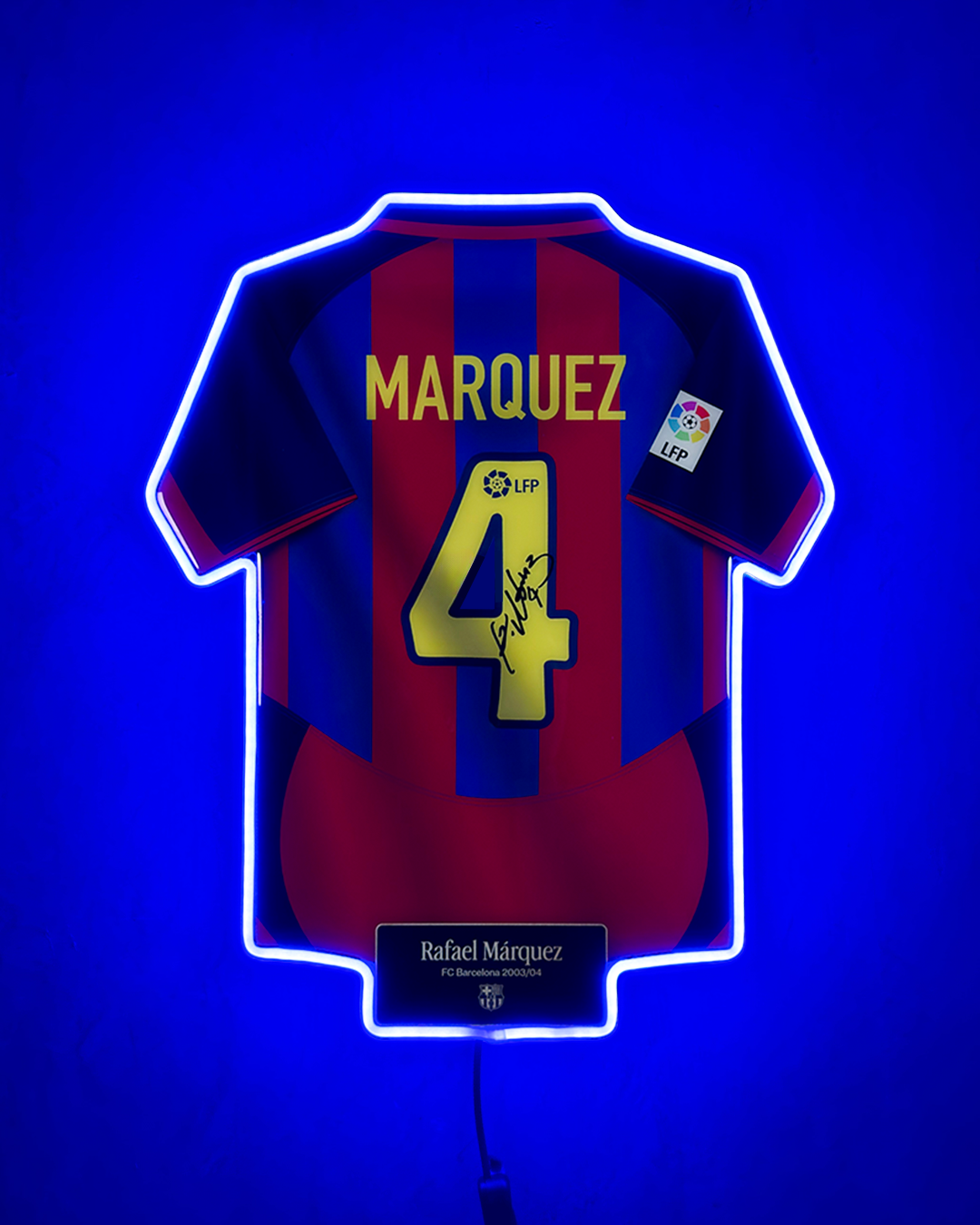 FC Barcelona 2003/04 Local - Jersey LED