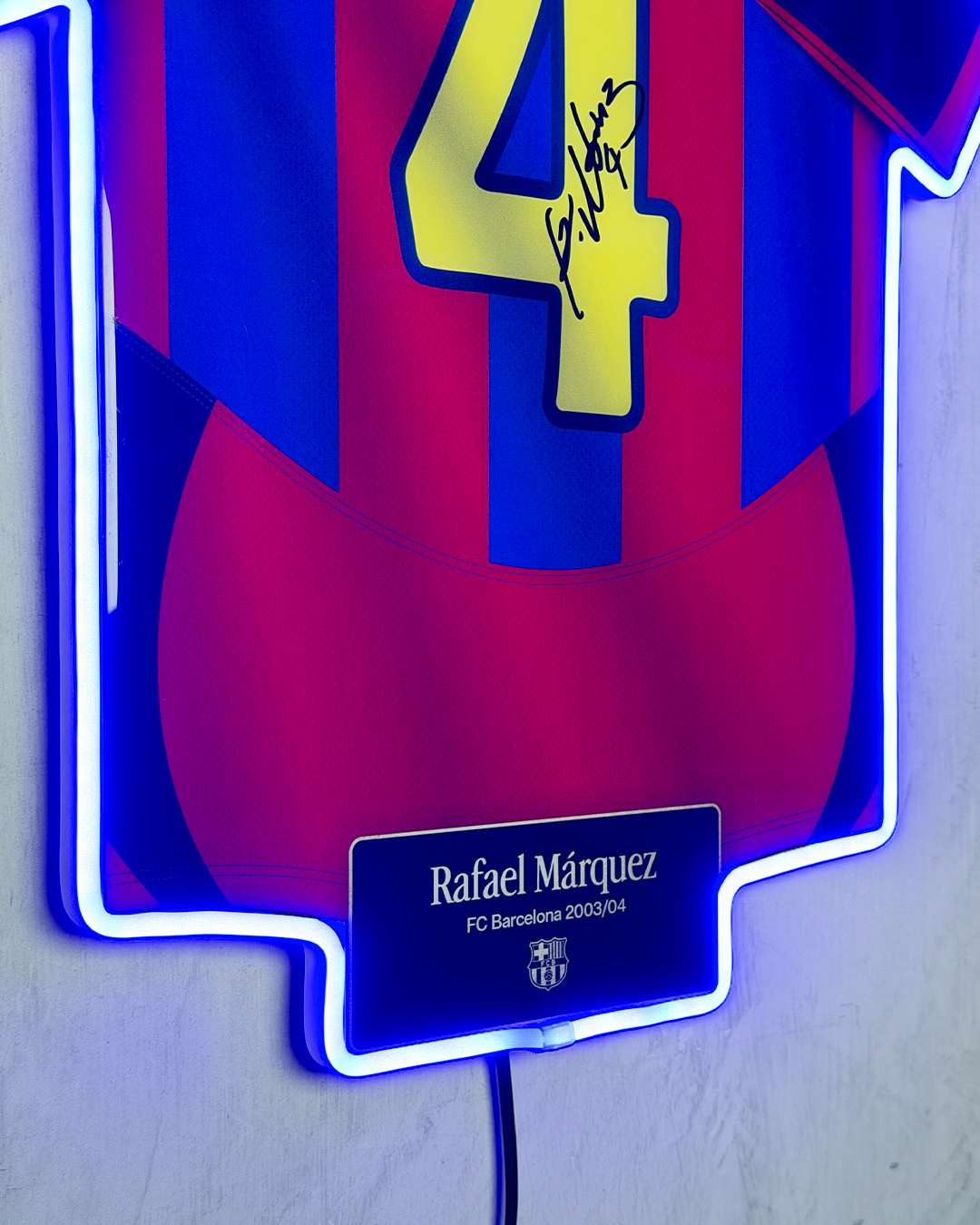 FC Barcelona 2003/04 Local - Jersey LED