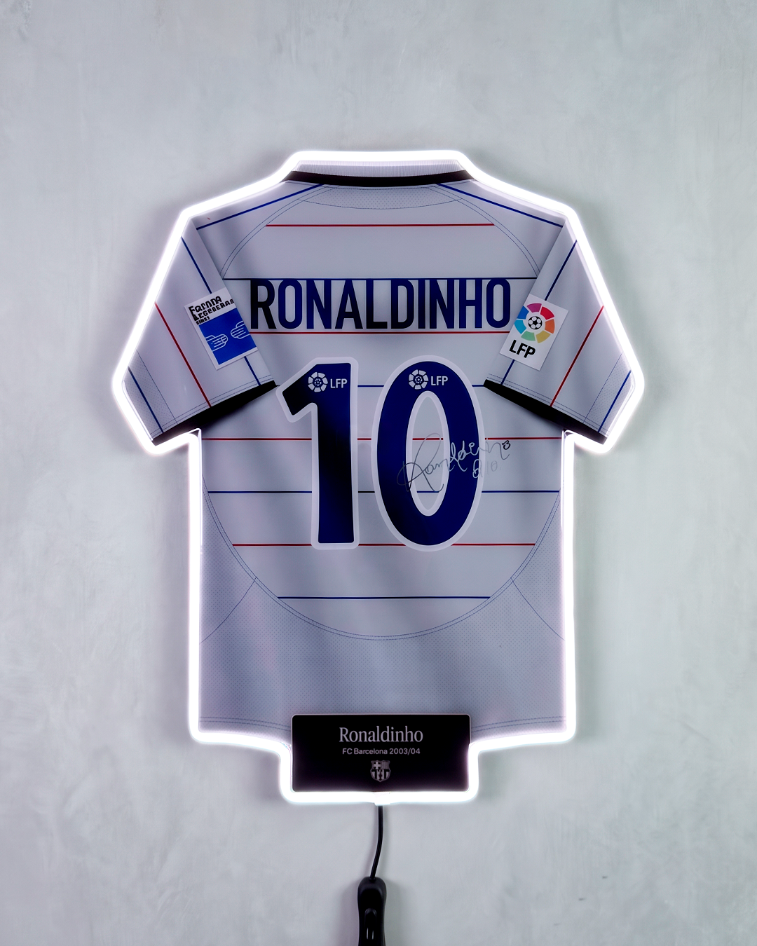 FC Barcelona 2003/04 Visitante - Jersey LED