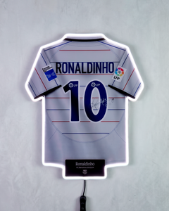 FC Barcelona 2003/04 Visitante - Jersey LED
