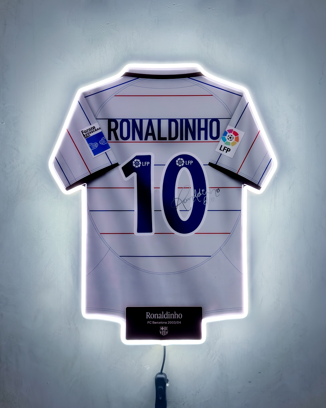 FC Barcelona 2003/04 Visitante - Jersey LED