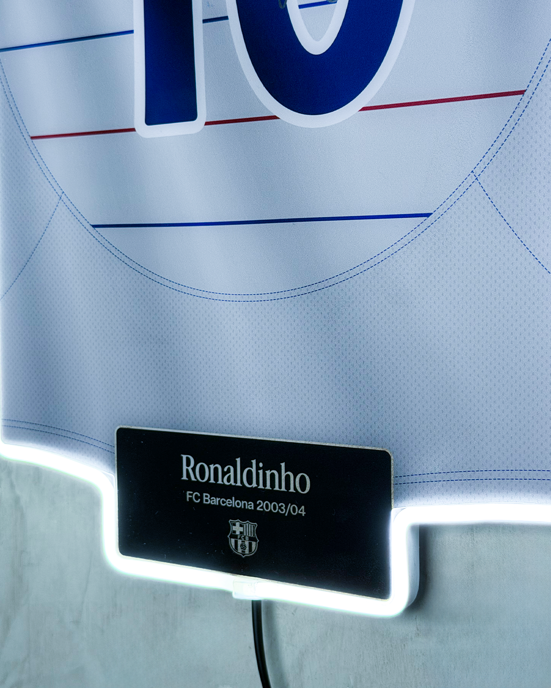 FC Barcelona 2003/04 Visitante - Jersey LED