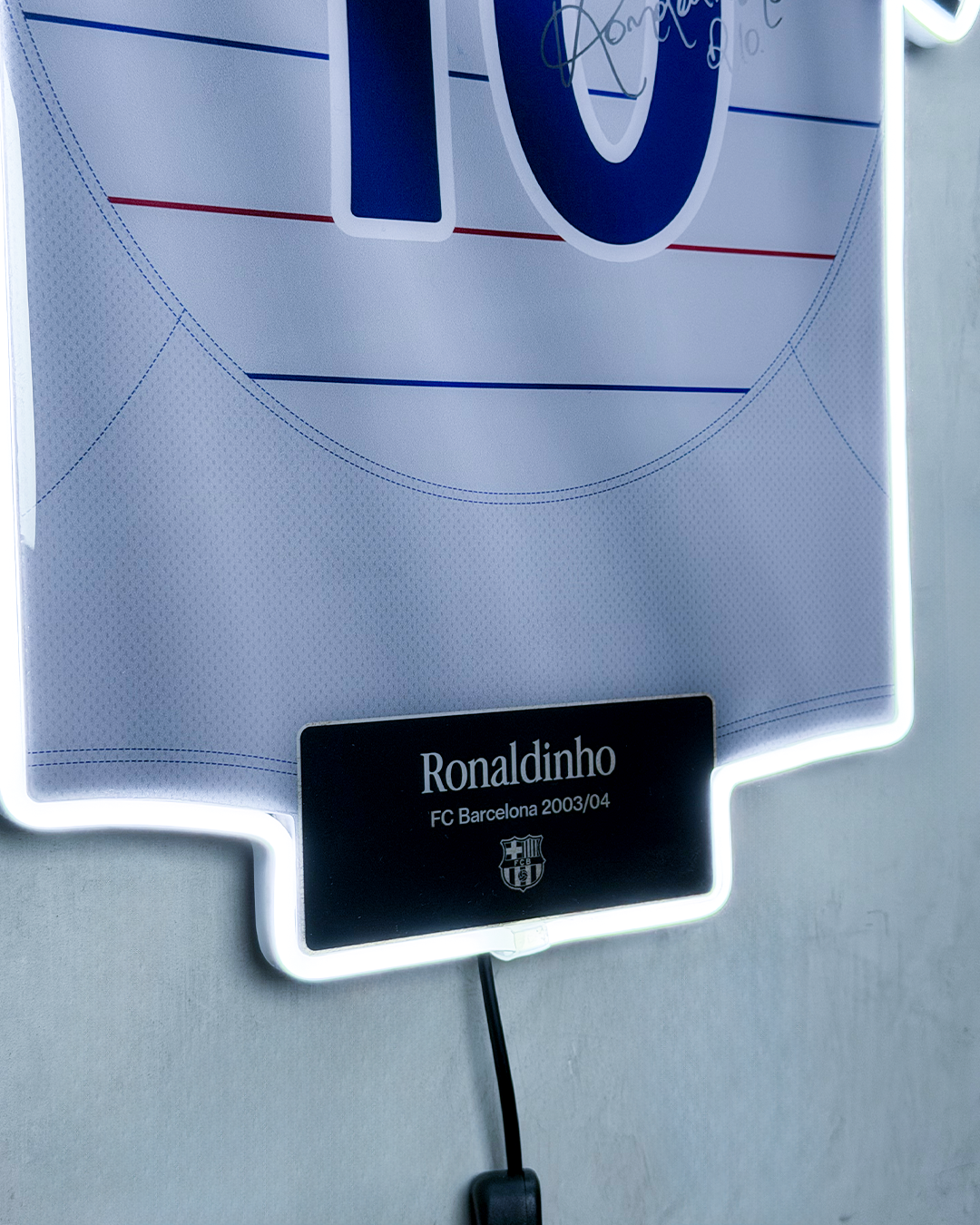 FC Barcelona 2003/04 Visitante - Jersey LED