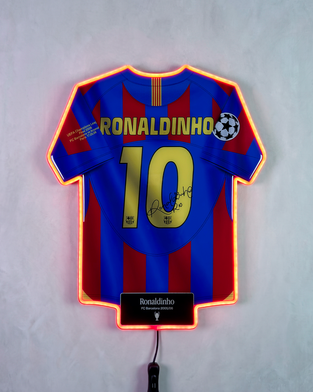 FC Barcelona 2005/06 Local - Jersey LED