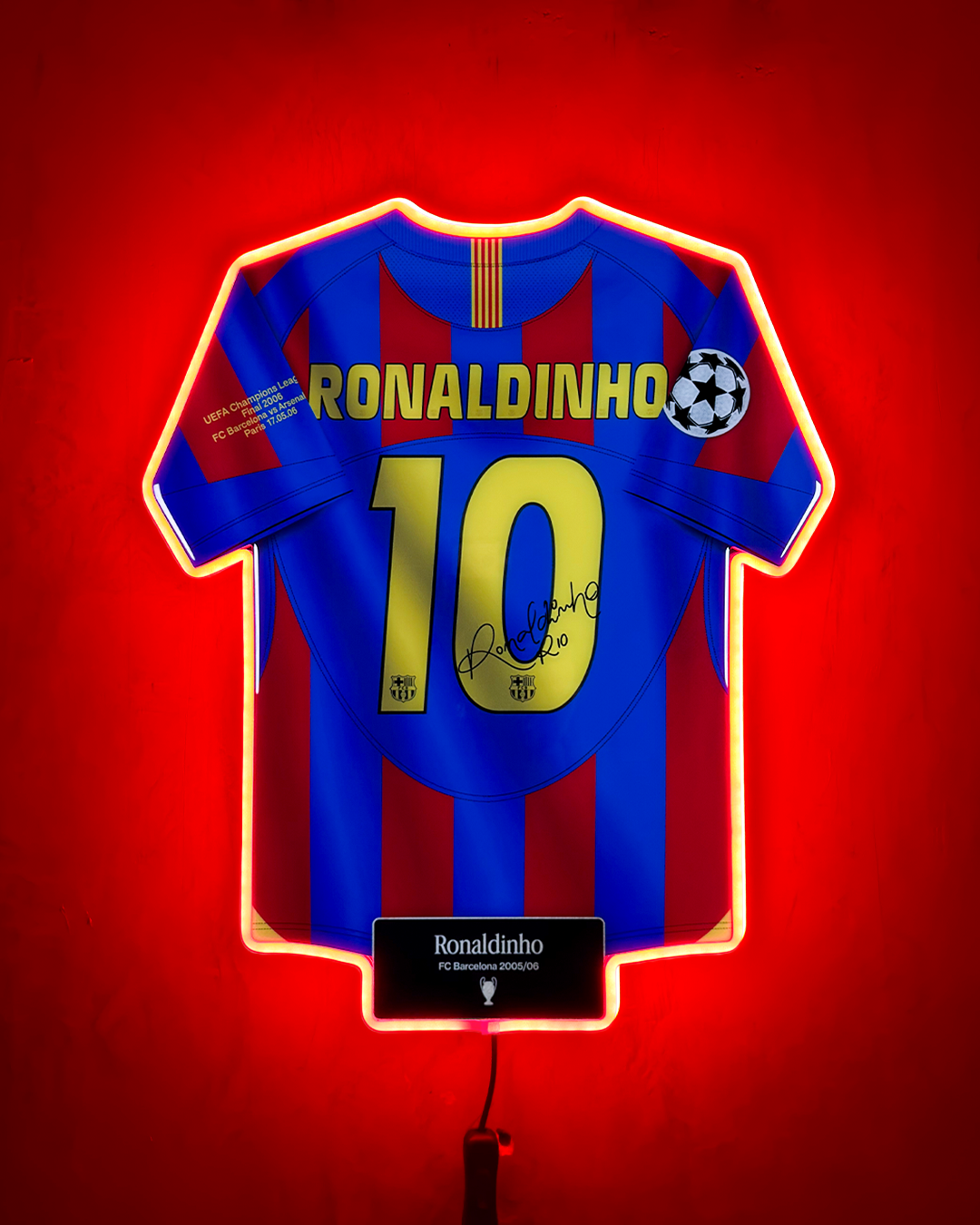 FC Barcelona 2005/06 Local - Jersey LED