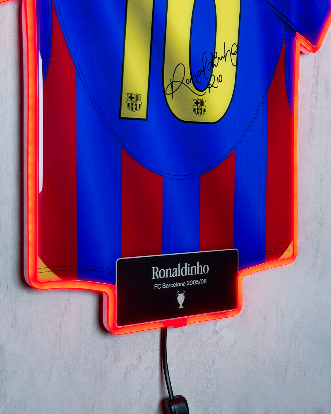 FC Barcelona 2005/06 Local - Jersey LED