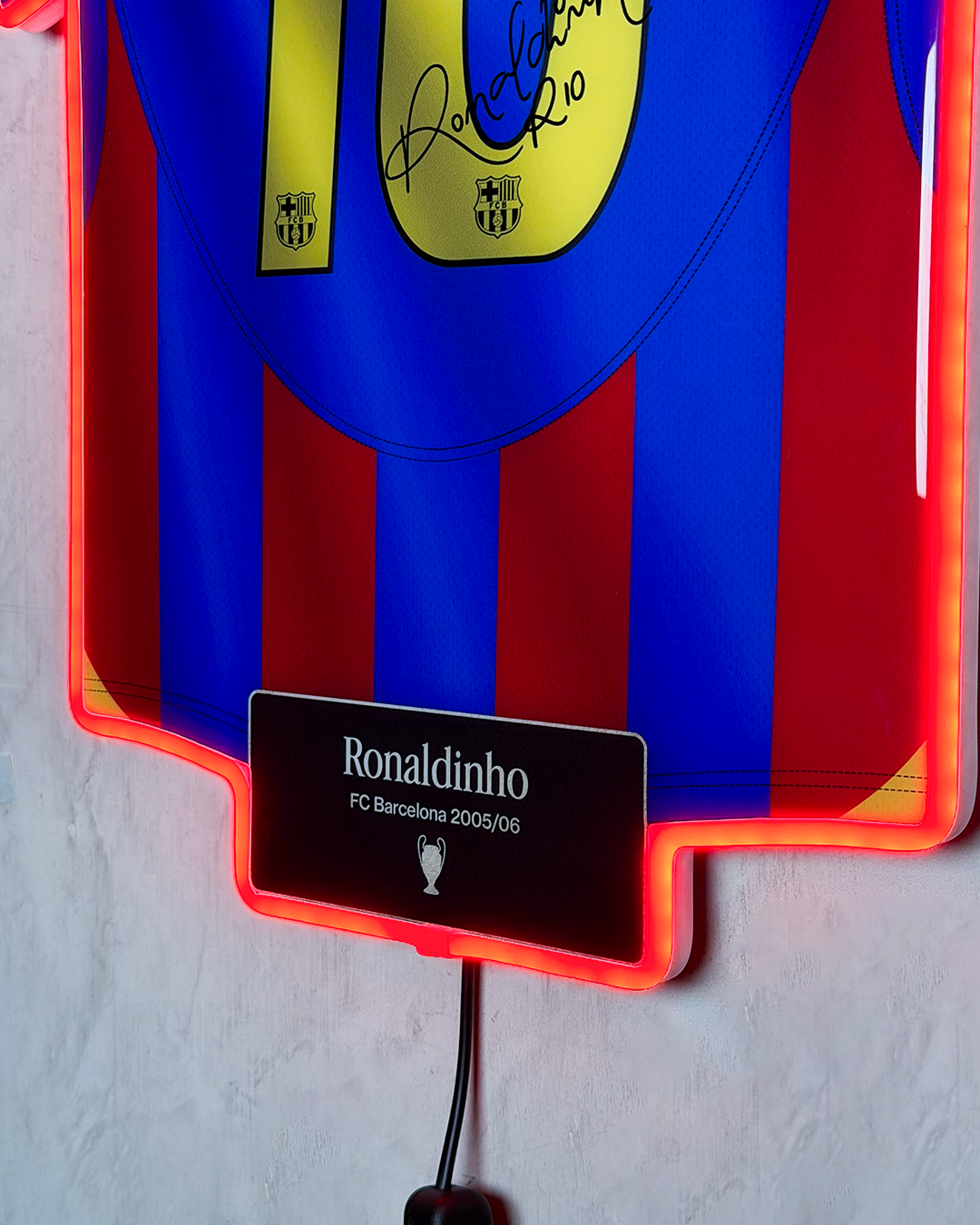 FC Barcelona 2005/06 Local - Jersey LED