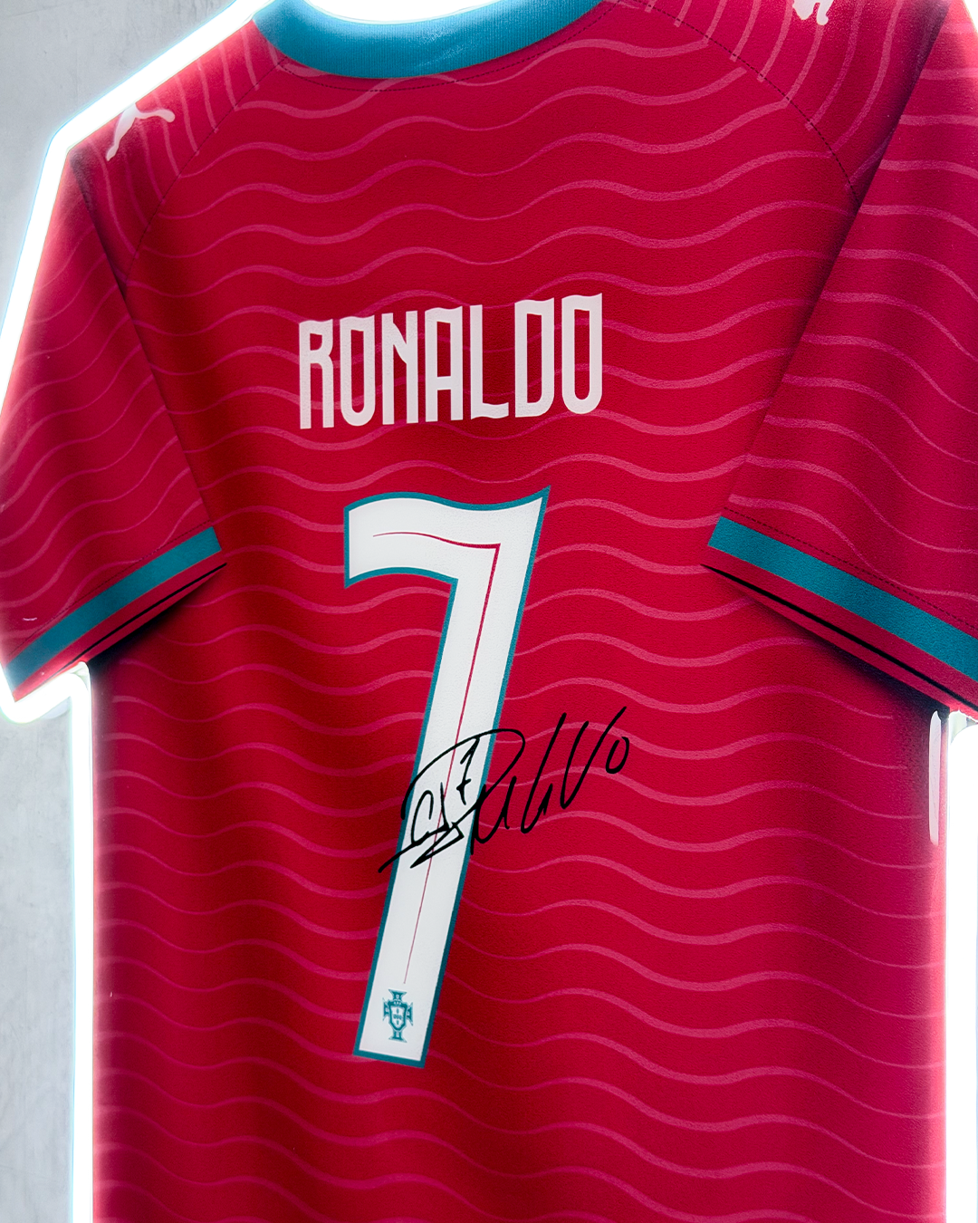 Portugal 2026 Local LED Blanco - Jersey LED