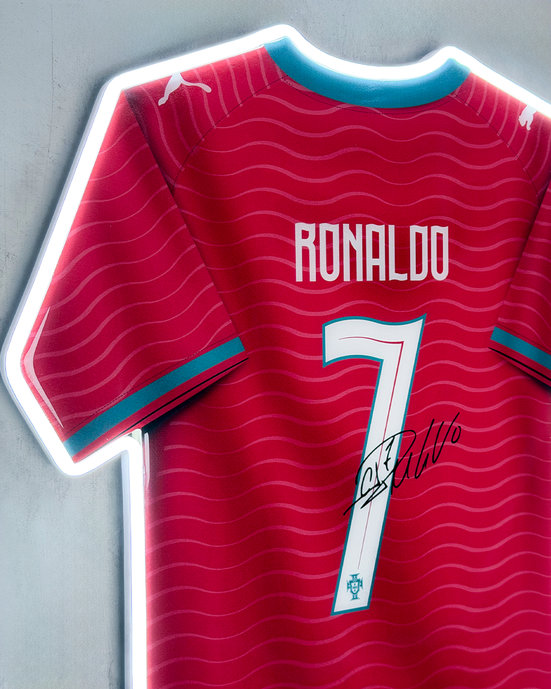 Portugal 2026 Local LED Blanco - Jersey LED