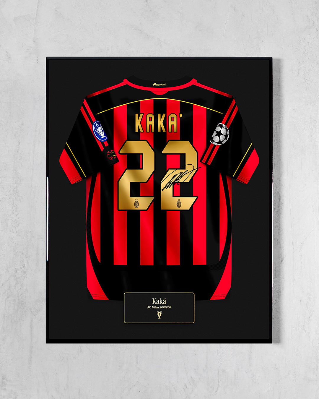 AC Milan 2006/07 Local - Diseño Jersey