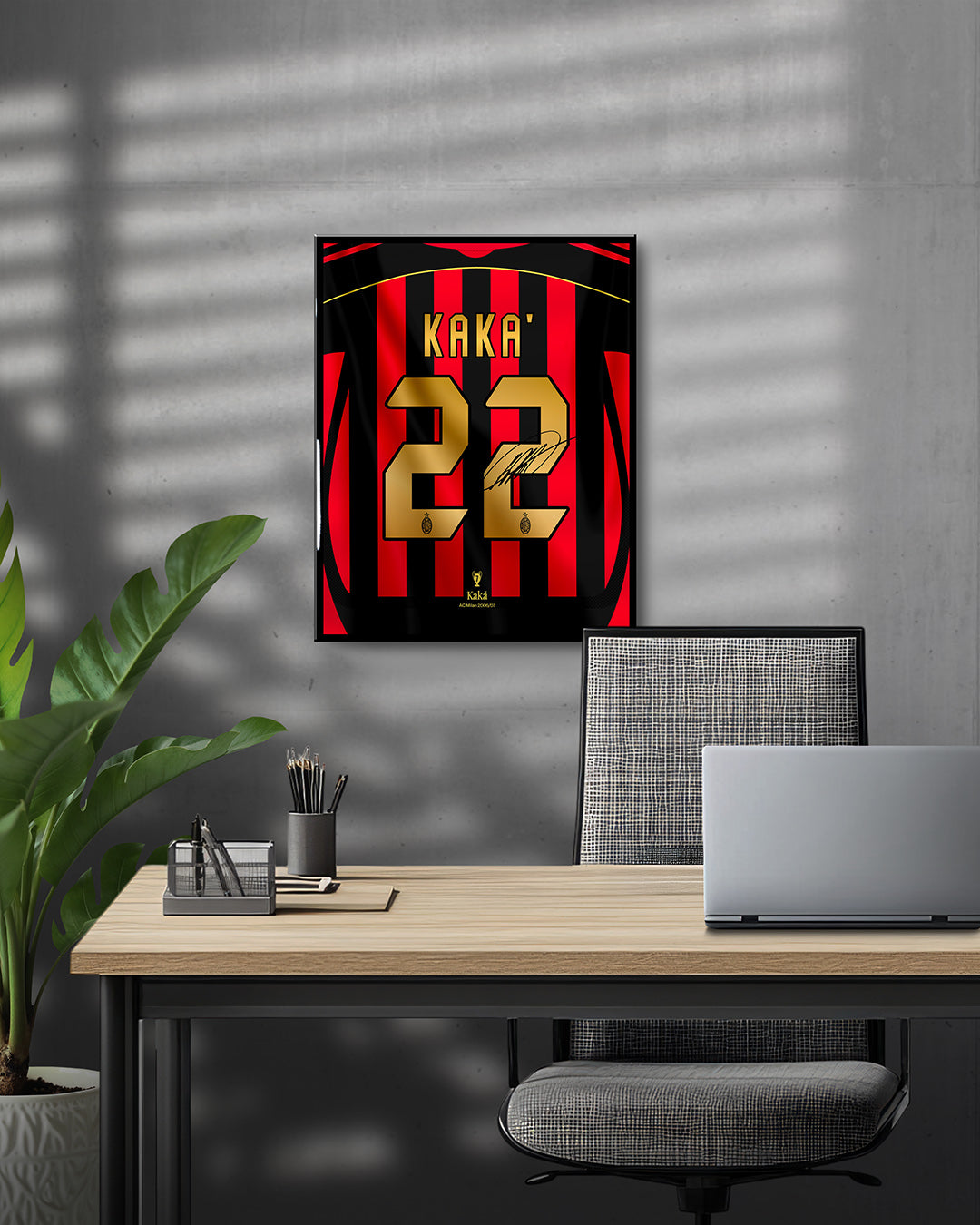 AC Milan 2006/07 Local - Diseño Dorsal