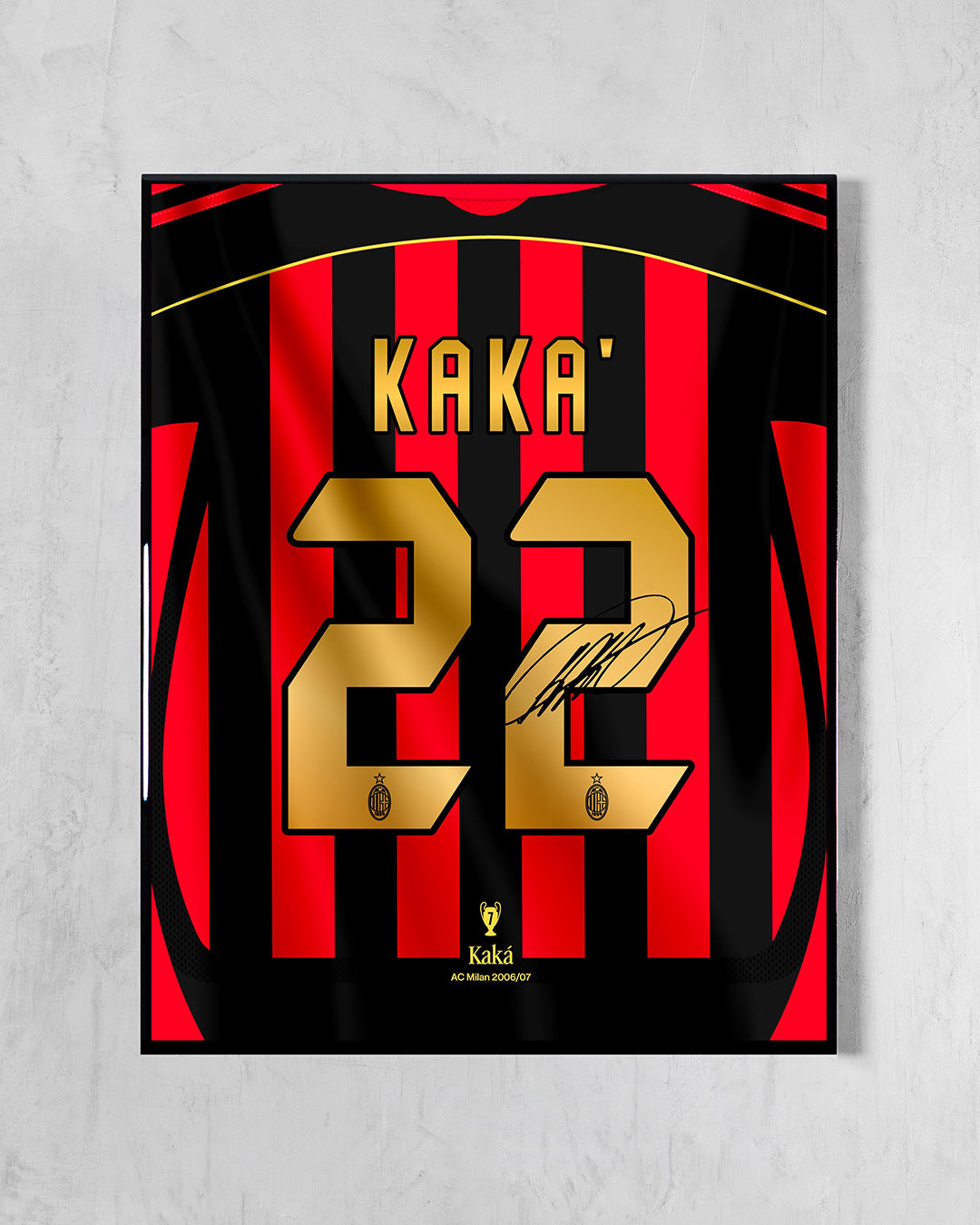 AC Milan 2006/07 Local - Diseño Dorsal