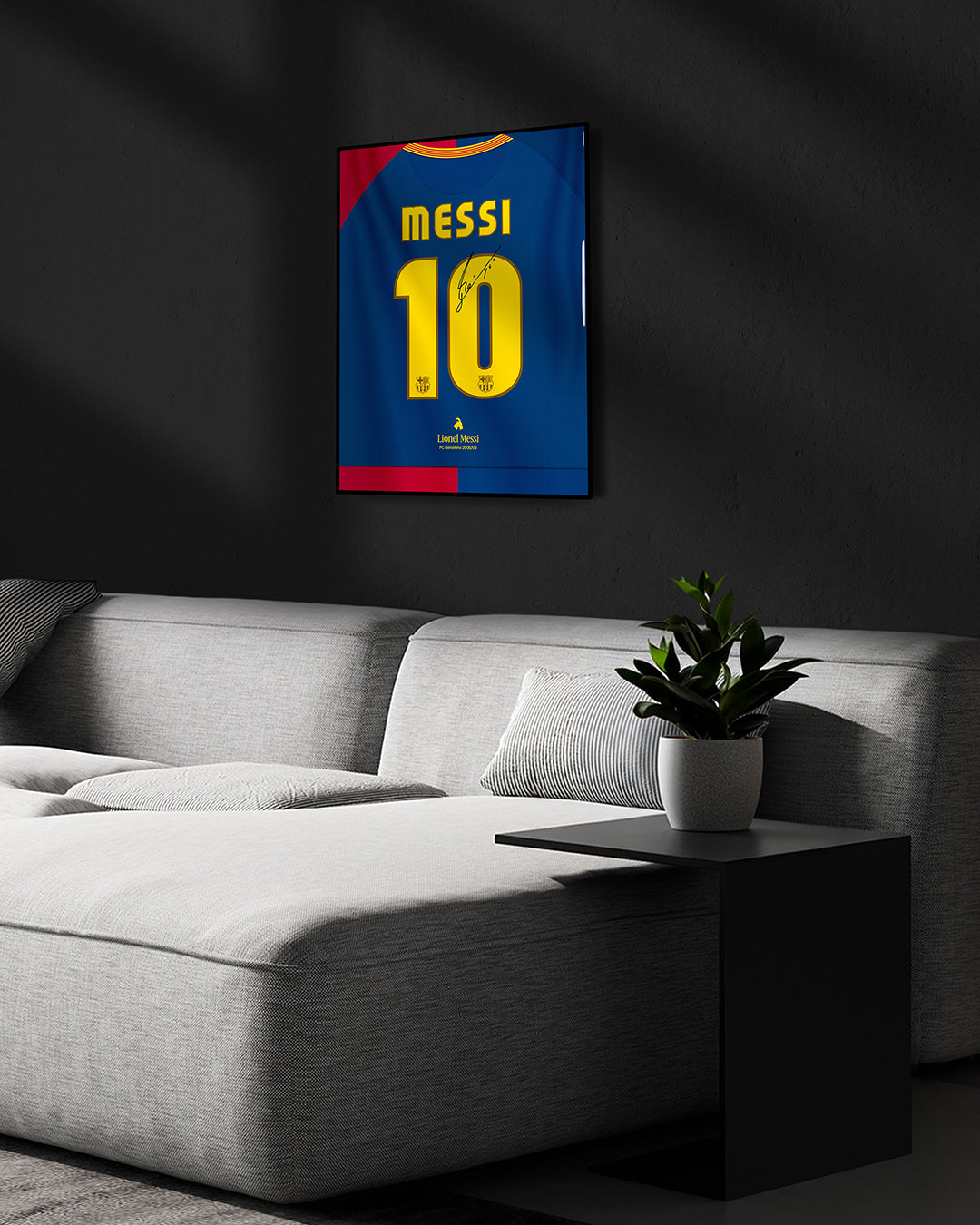 FC Barcelona 2008/09 Local - Diseño Dorsal