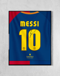 FC Barcelona 2008/09 Local - Diseño Dorsal