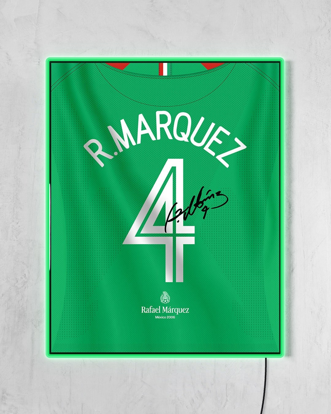 México 2006 Local - Diseño Dorsal con LED verde encendido