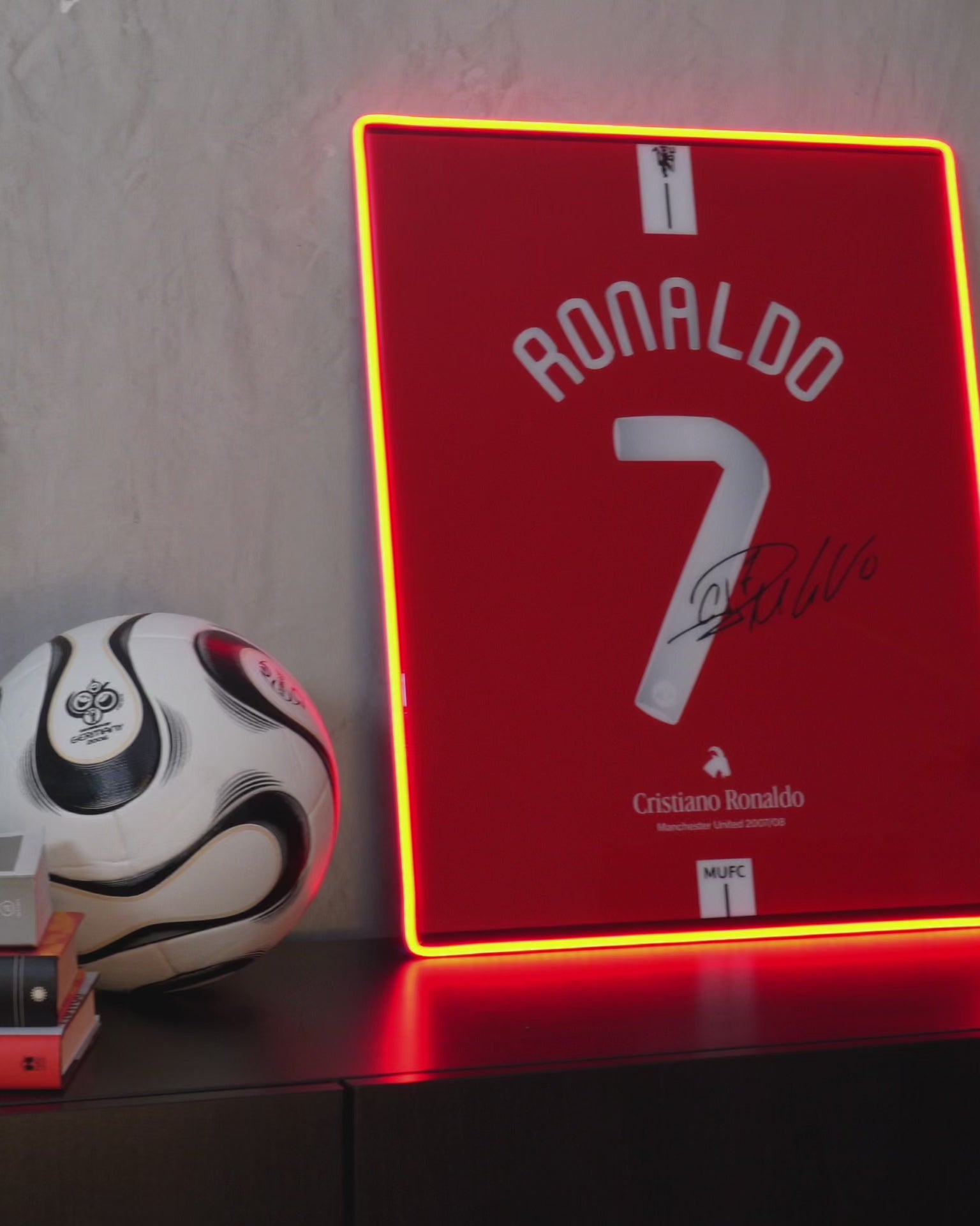 Manchester United 2007/08 Local - Dorsal