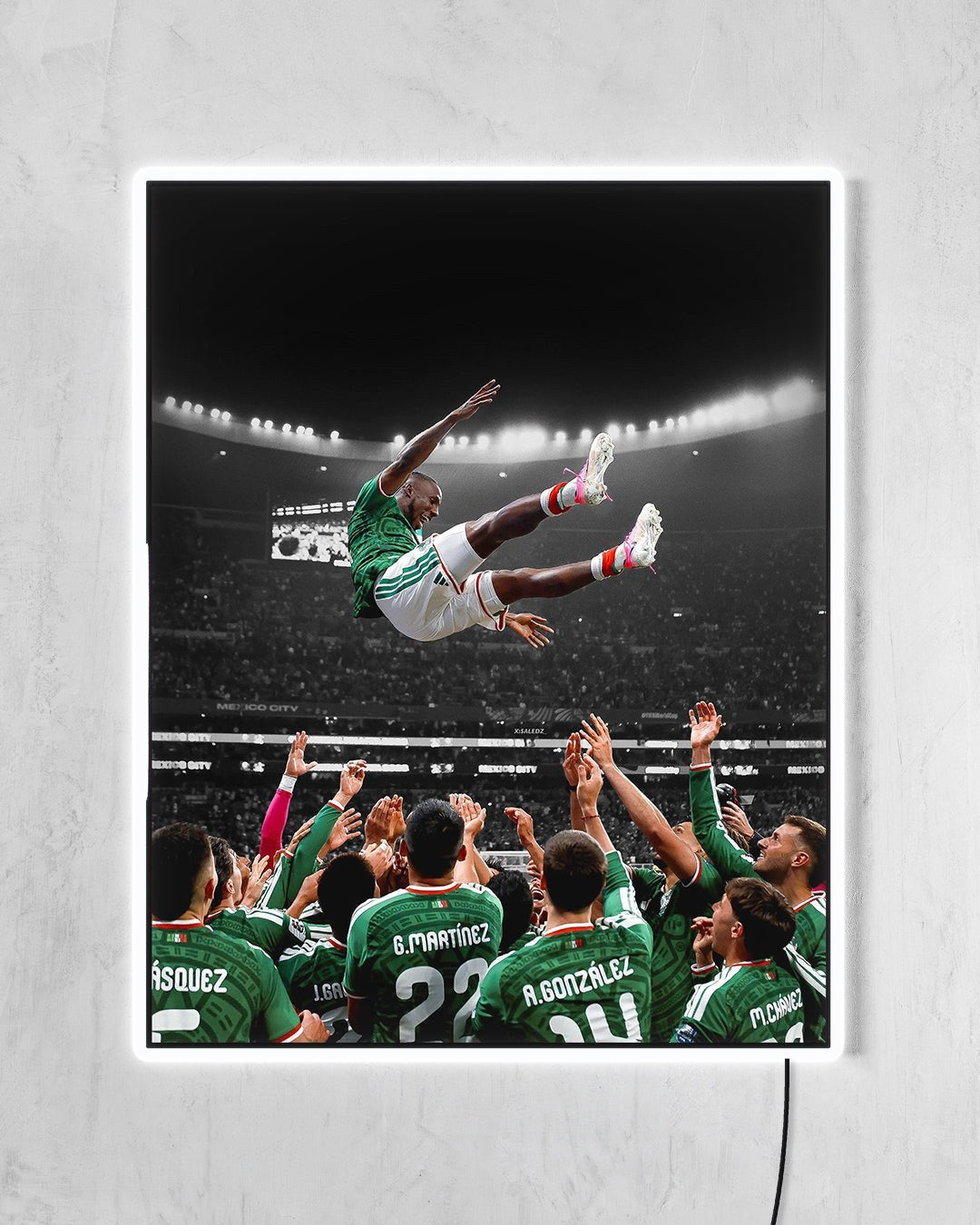 ¡Quiere Volar! - México 2026 con LED blanco encendido