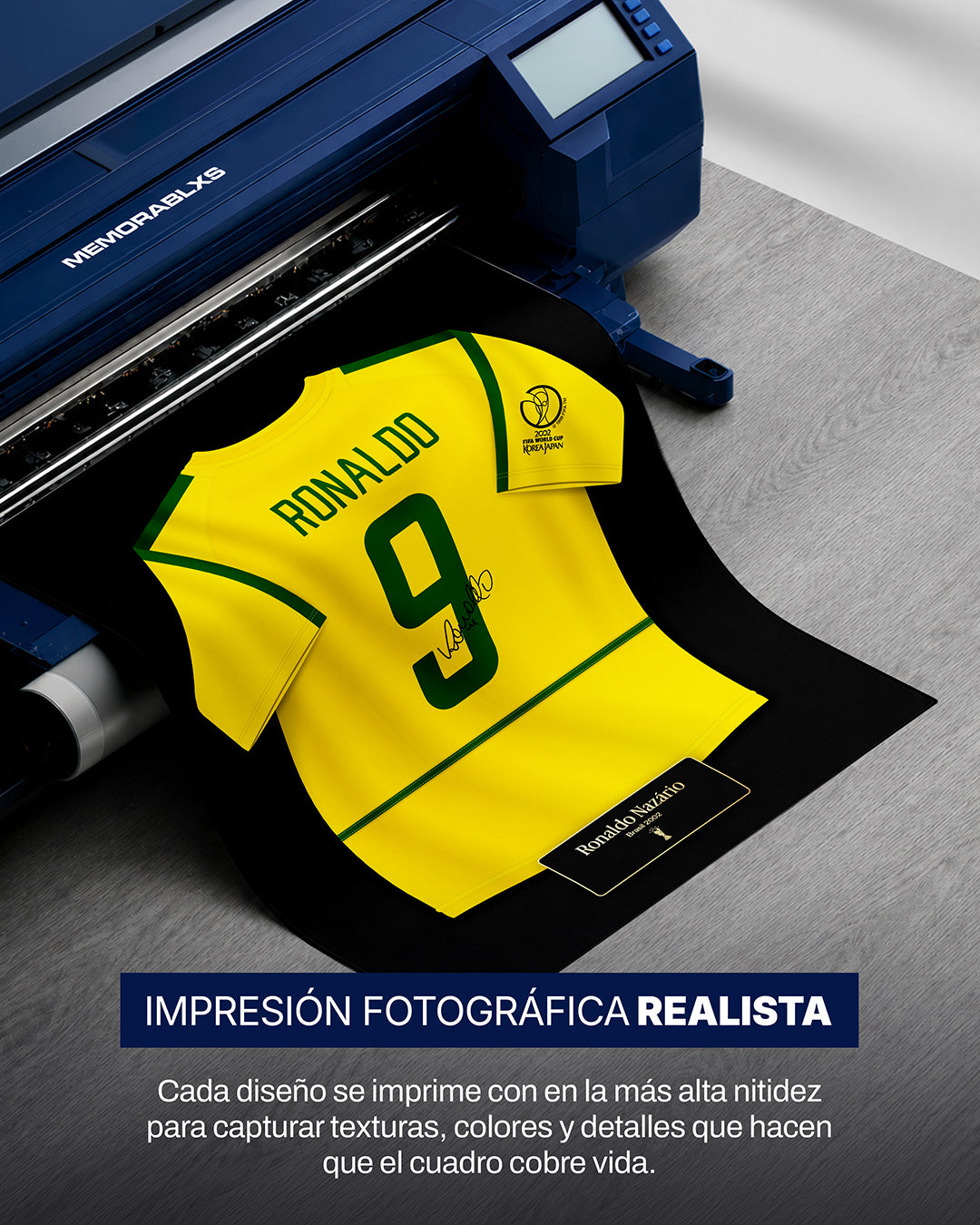 Brasil 2002 Local - Diseño Jersey