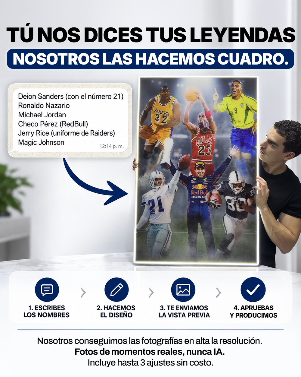 Salón de la Fama Personalizado - 18 Leyendas